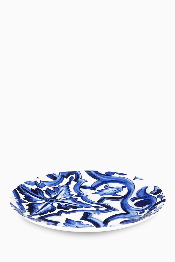 

Blu Mediterraneo Set of 2 Dinner Plates in Porcelain, Blue