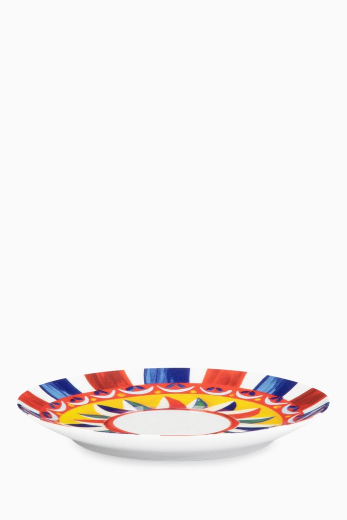 

Carretto Set of 2 Bread Plates in Porcelain, Multicolour