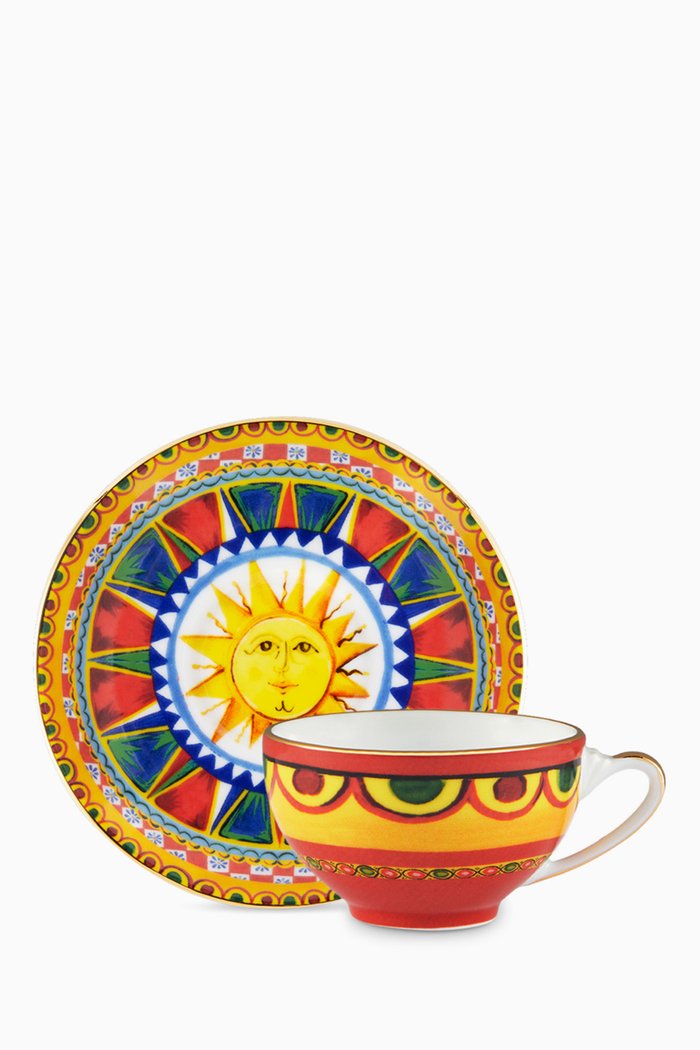 

Carretto Sole Espresso Set in Porcelain, Multicolour