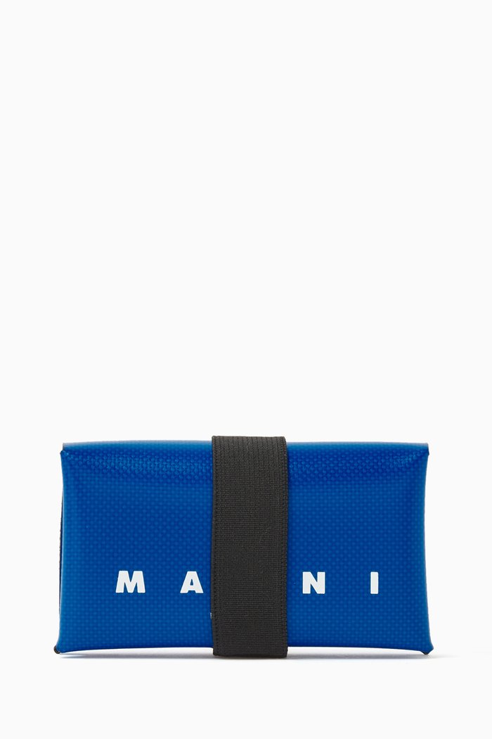BiFold Wallet in Faux Leather, Multicolour