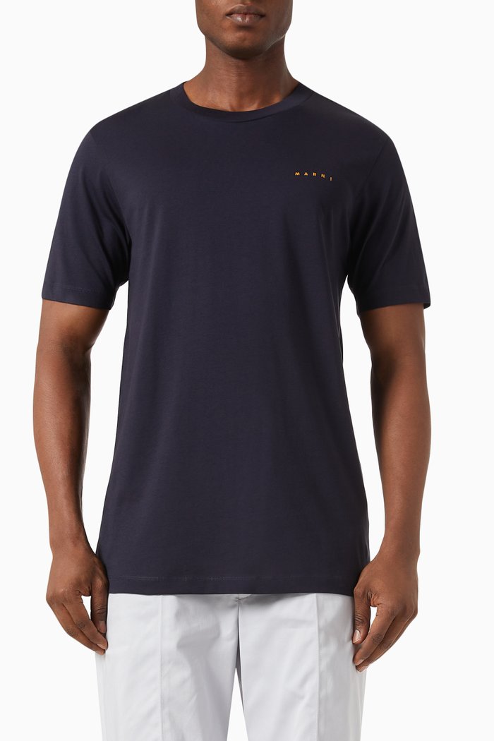 

Logo T-shirt in Bio Cotton Jersey, Multicolour
