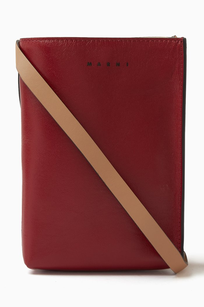 

Museo Shoulder Bag in Smooth Calf Leather, Multicolour