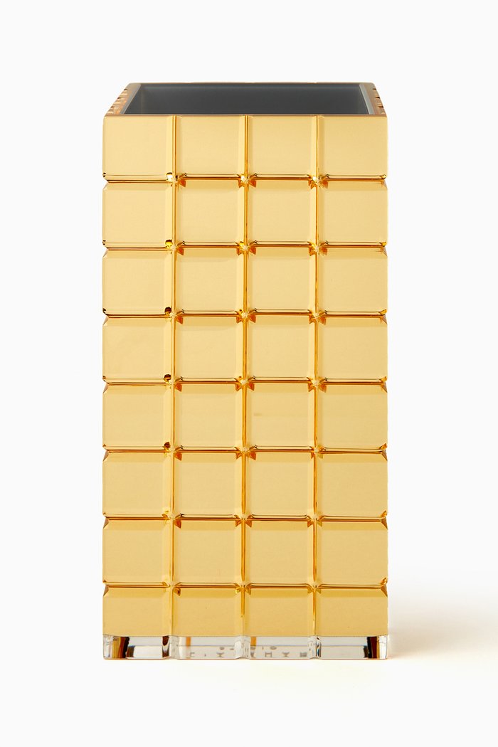 

Loulou Mirror Vase, Gold