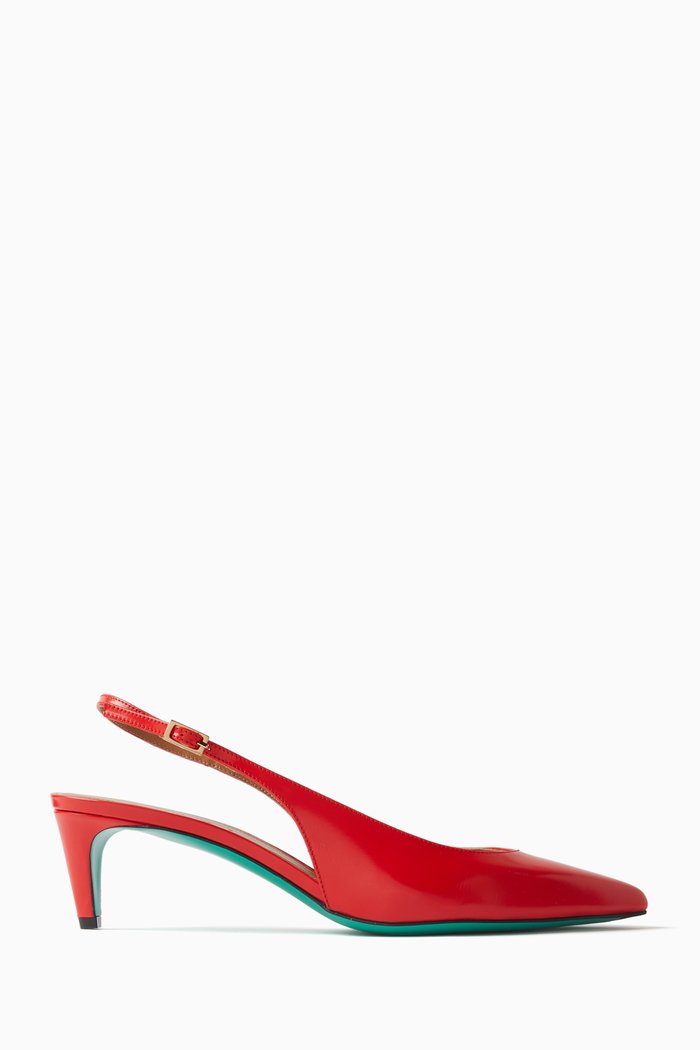 

Rhythm Slingback Mules in Leather, Multicolour