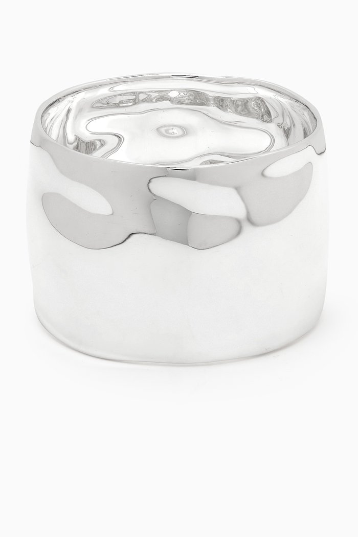 

Raw Wildness Bracelet in Eco Brass, Silver
