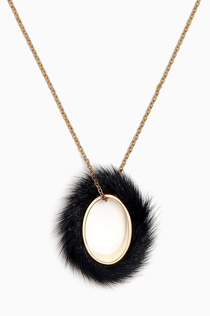 

Soft Wildness Necklace Set in Eco Brass, Multicolour