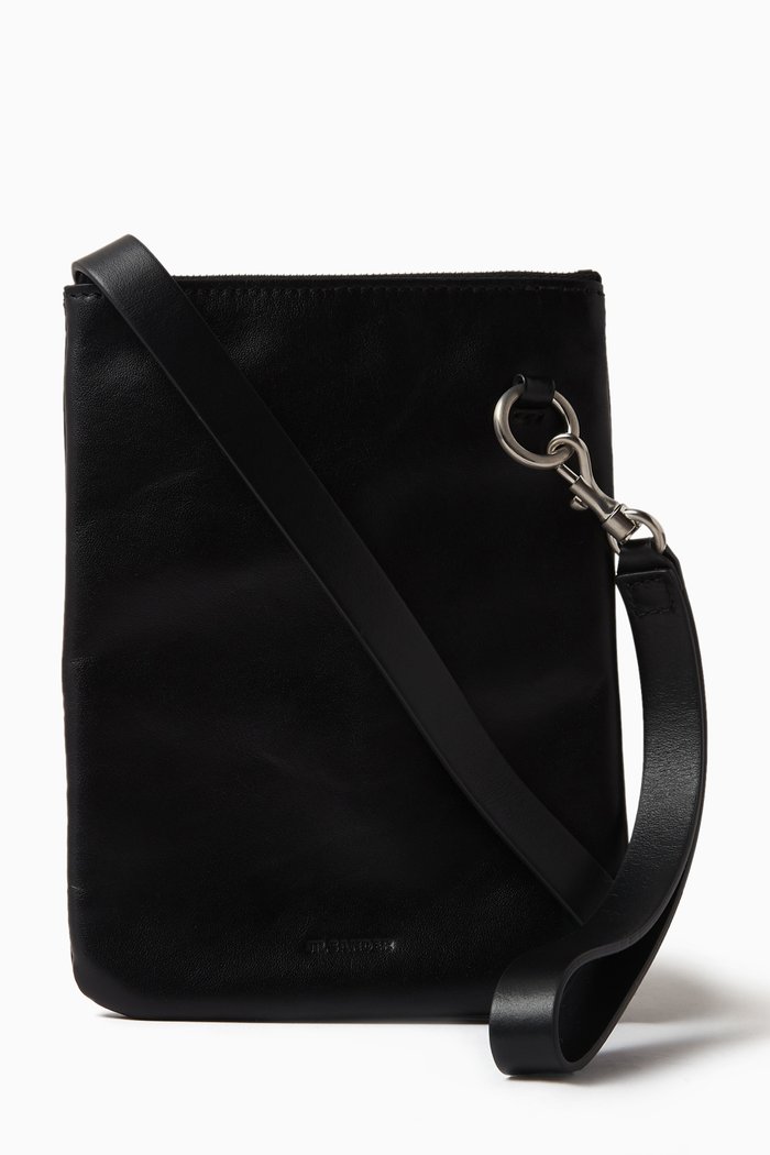

Pouch in Calf Leather, Black