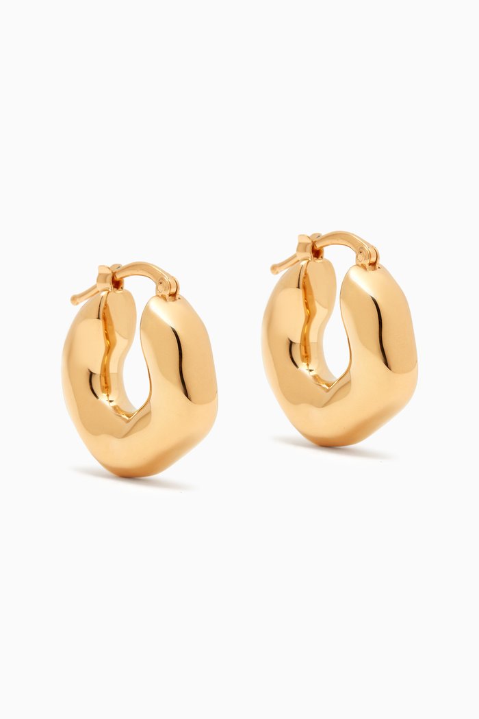 

New Lightness Earrings in Eco Brass, Gold