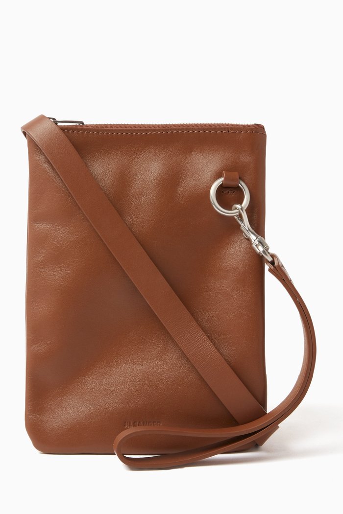 

Pouch in Calf Leather, Red