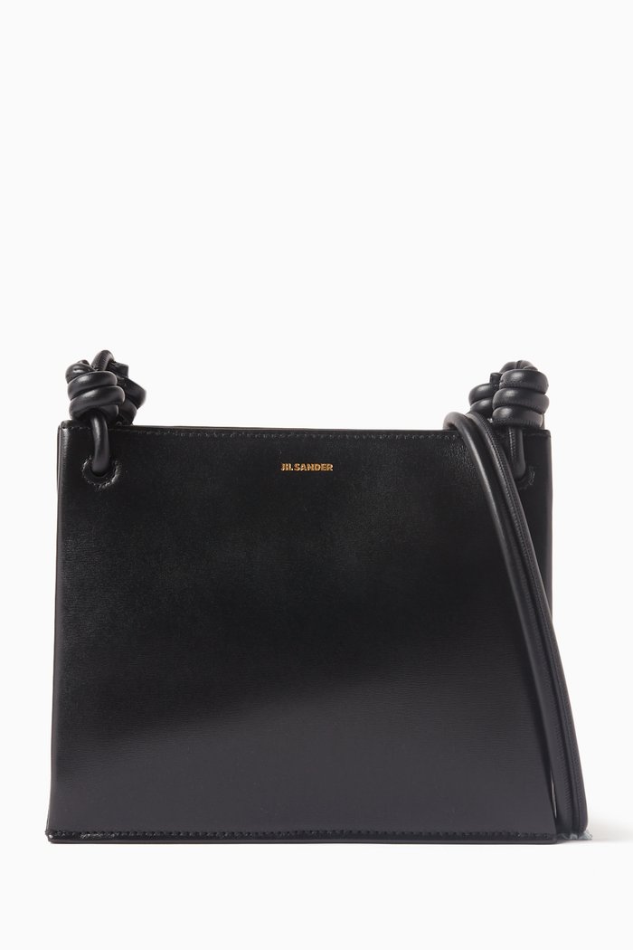 

Giro Small Shoulder Bag in Leather, Black
