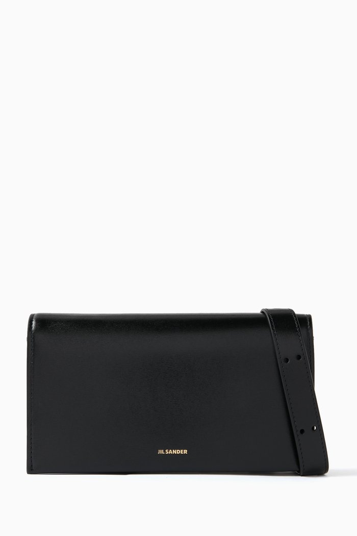 All-Day Bag in Leather, Black