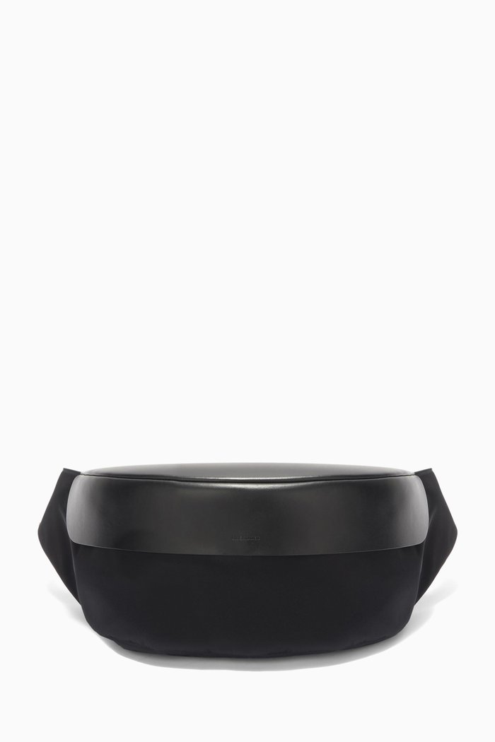 

Belt Bag in Satin, Black
