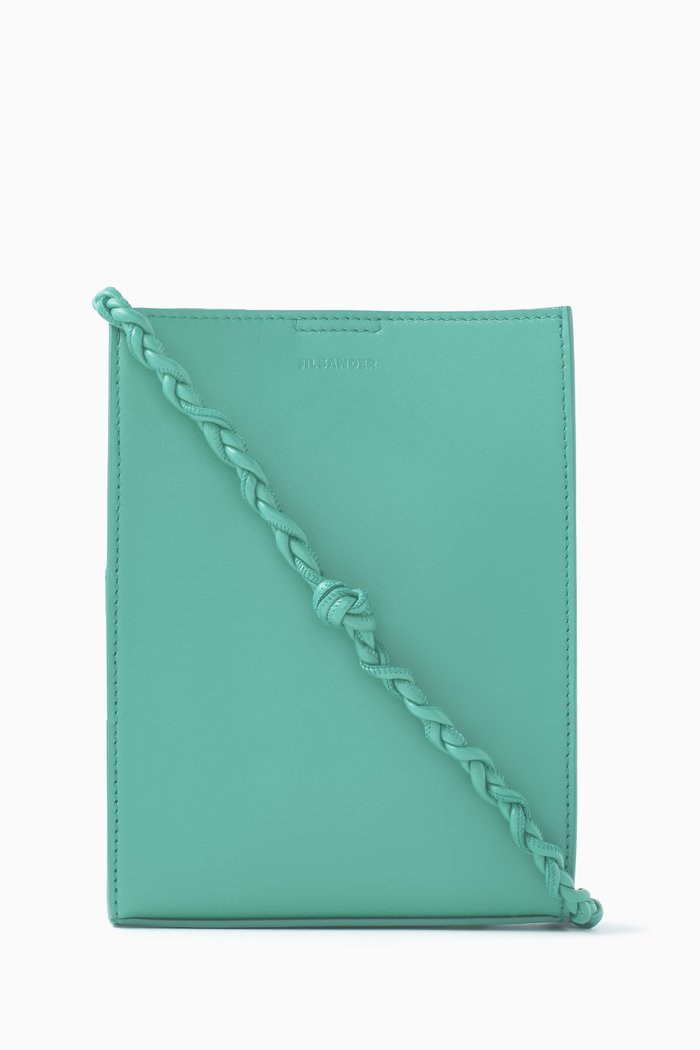 

Small Tangle Pouch in Calf Leather, Blue