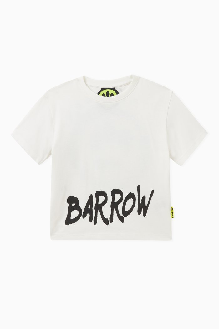 

Graphic Logo-print T-shirt in Cotton, White