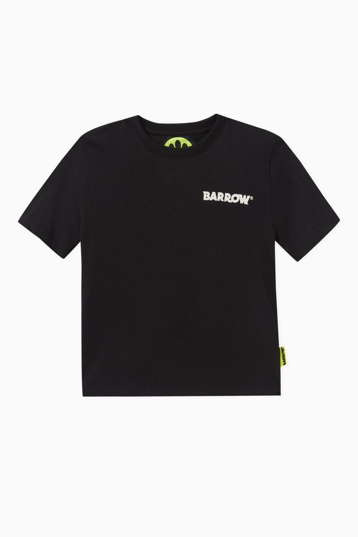 

Logo-print T-shirt in Cotton, Black