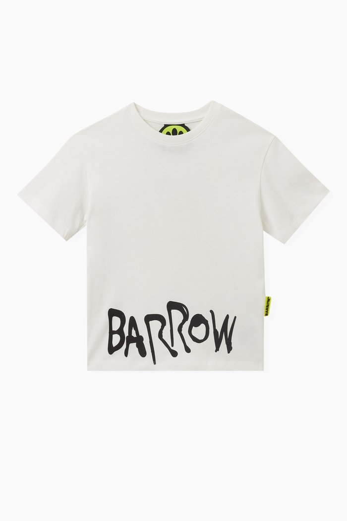 

Graphic-print T-shirt in Cotton, White