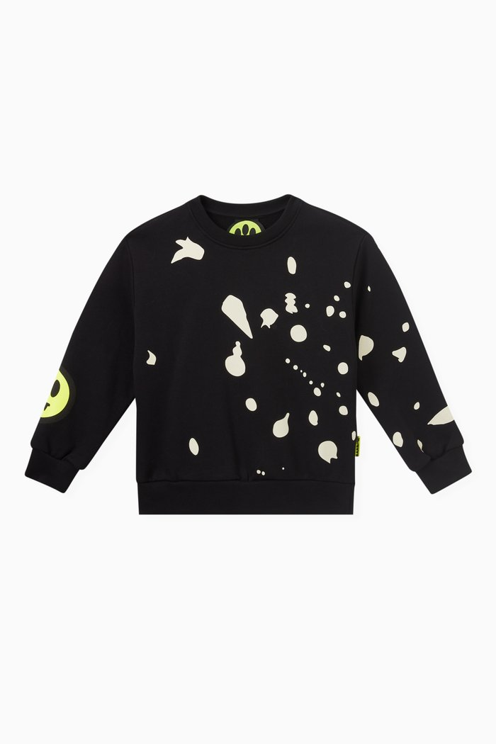 

Logo-print Sweatshirt in Cotton, Black