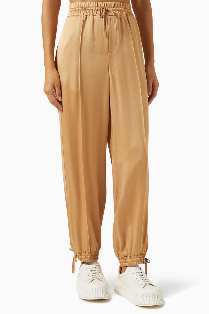 

Drawstring Pants in Viscose-blend, Multicolour