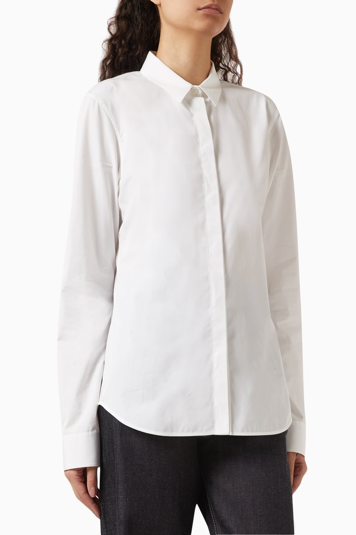 

Monday Shirt in Cotton-poplin, White