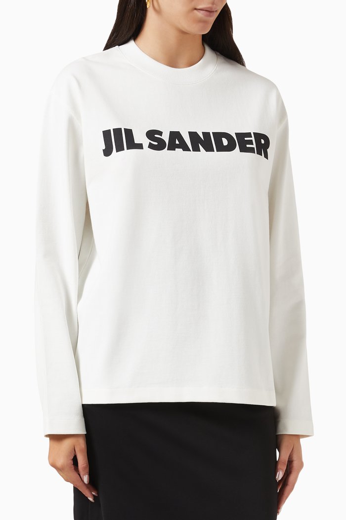 

Logo T-shirt in Jersey, Neutral