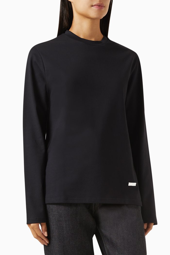 

Sea Island T-shirt in Cotton-jersey, Blue