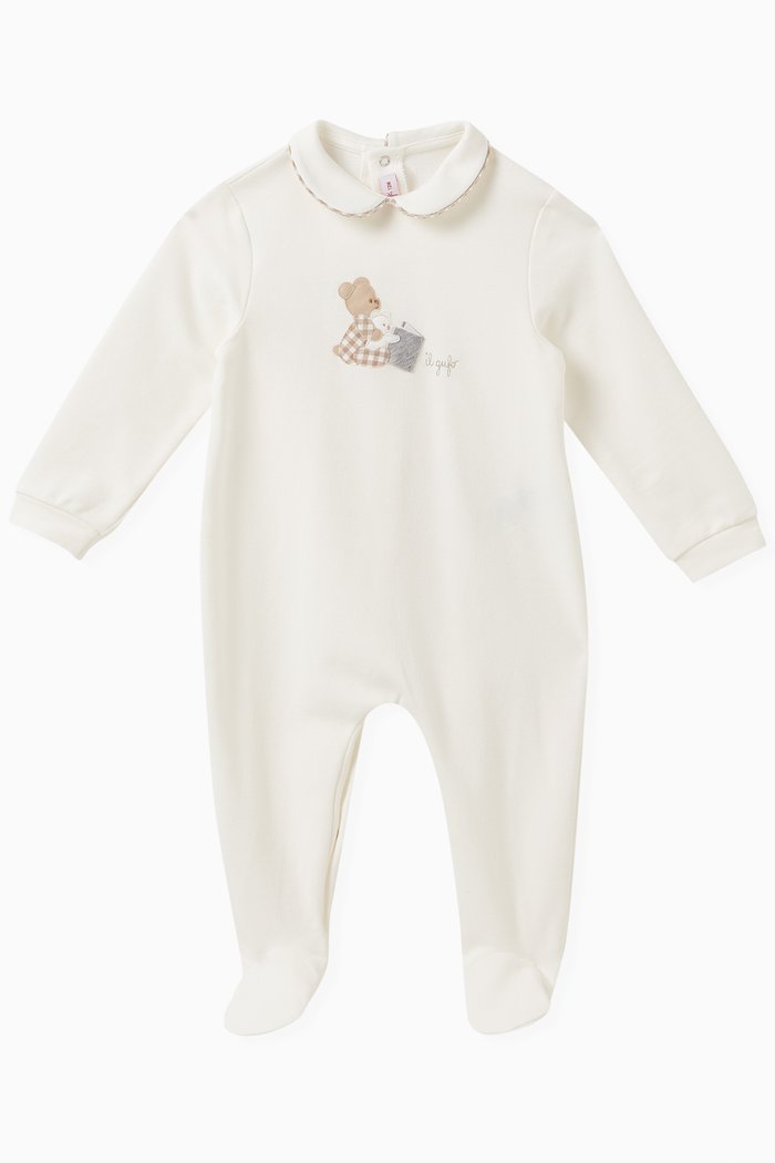 

Baby Bear Sleepsuit in Fleece, Multicolour