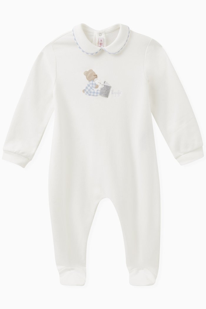 

Baby Bear Sleepsuit in Fleece, Multicolour