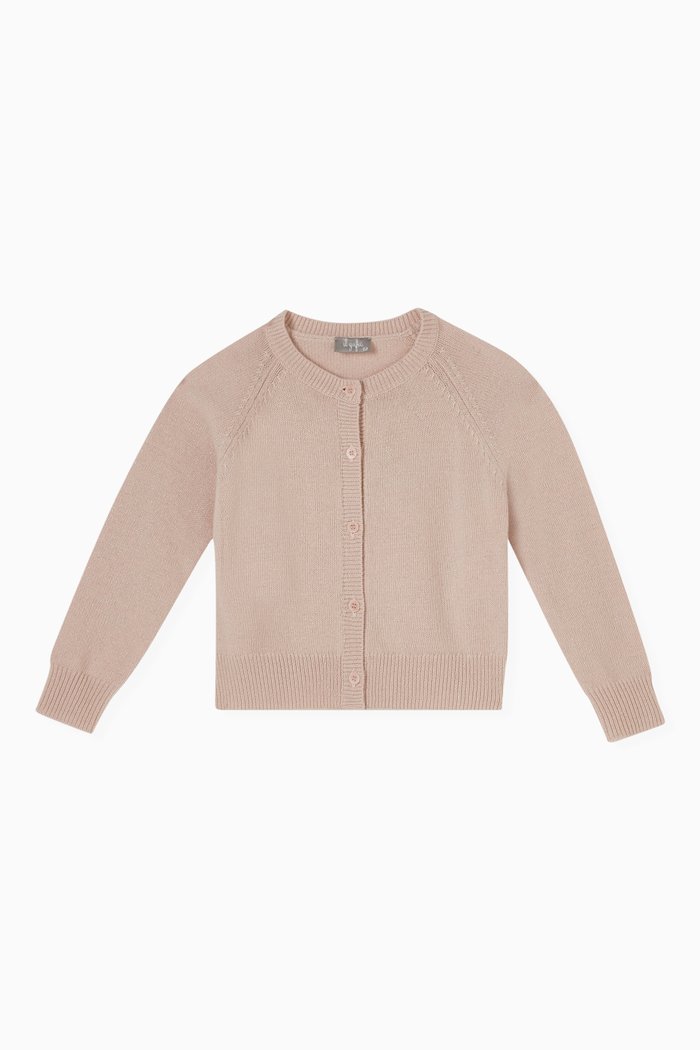 

Cardigan in Wool & Lurex-blend Knit, Multicolour
