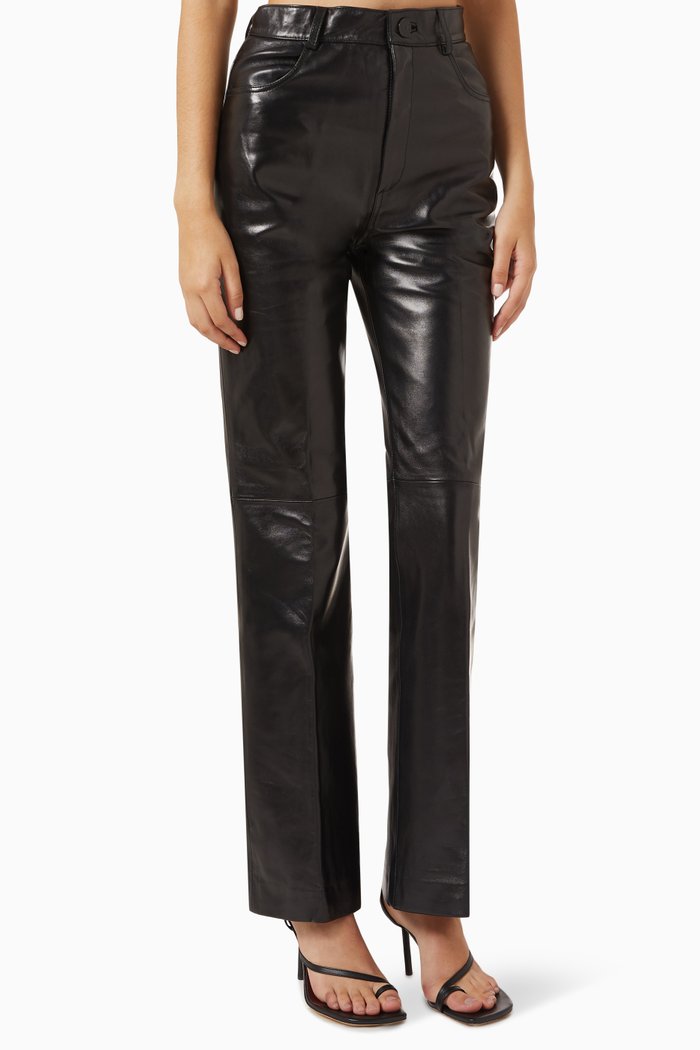 

Leather Pants, Black