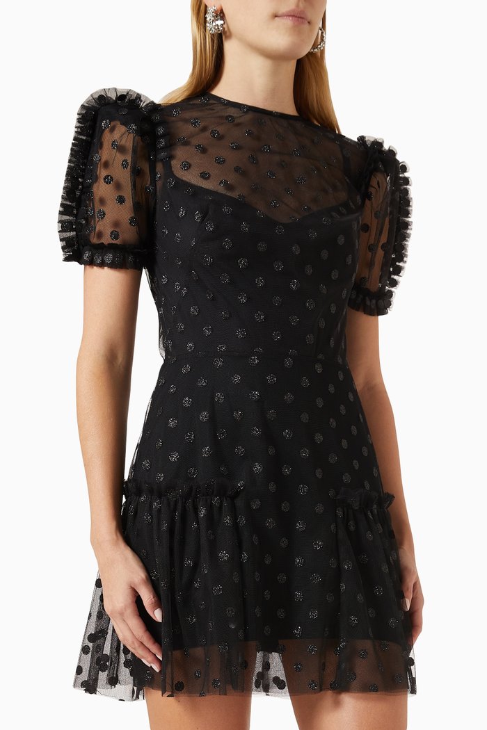 

The Thank You Very Sweetly Dress in Tulle, Black
