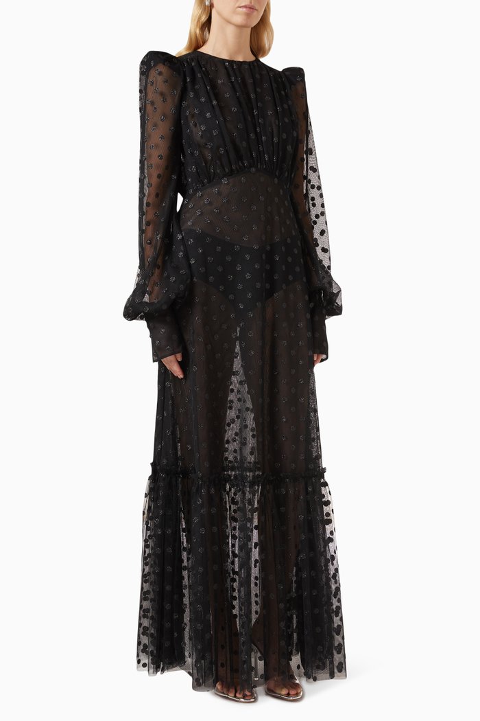 

The Royal Sorceress Dress in Tulle, Black