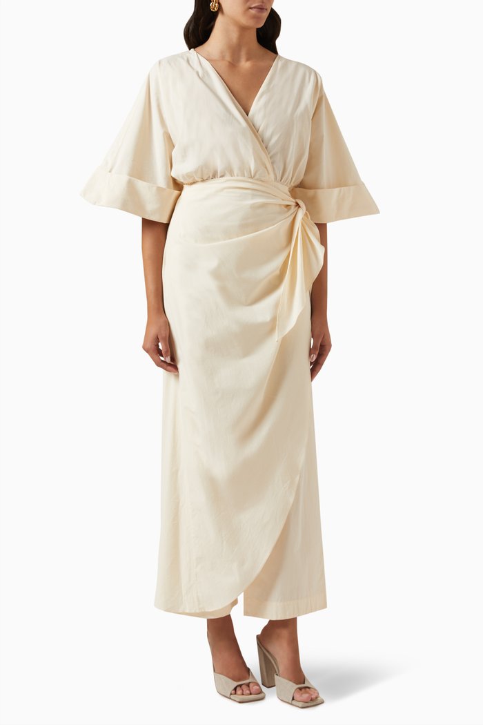 

Grecia Jumpsuit in Linen, Neutral