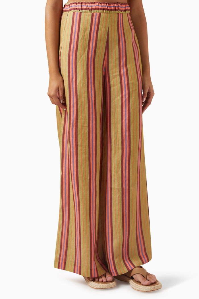 

Urania Pants in Cotton, Green
