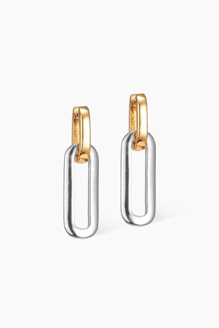 

Teeni Detachable Earrings in Brass, Multicolour