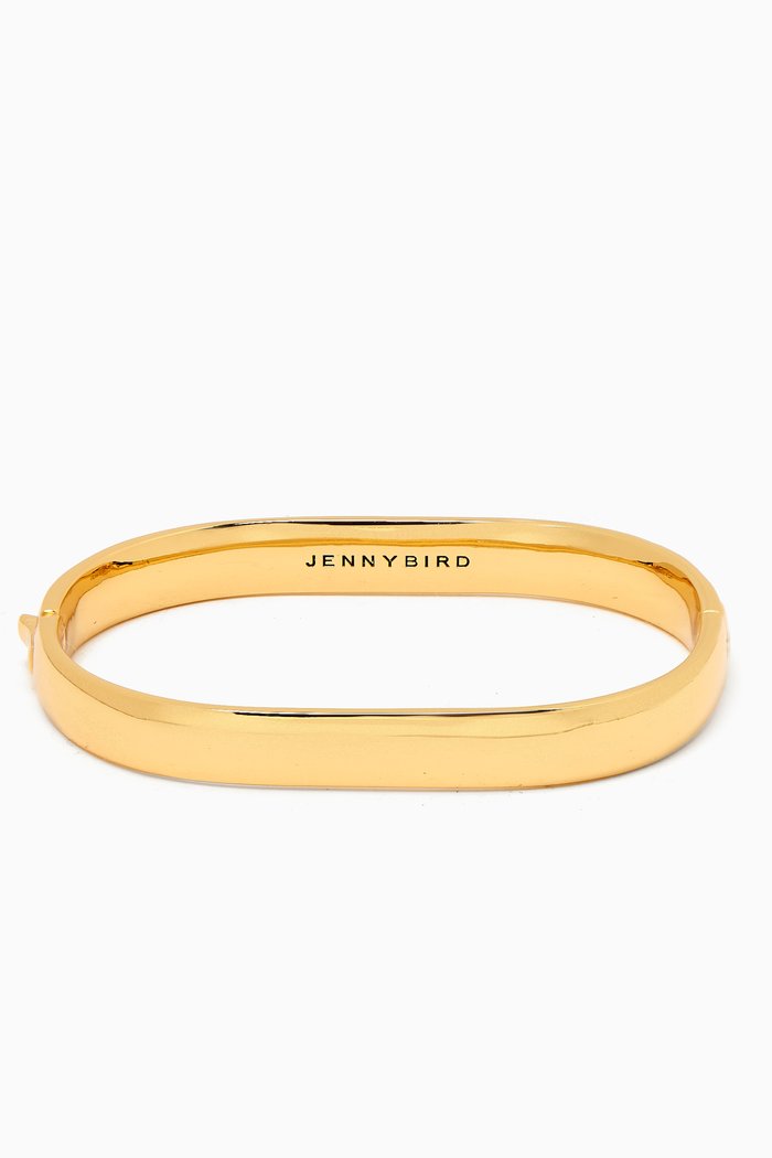 

Stevie Bangle in 14kt Gold-plated Brass