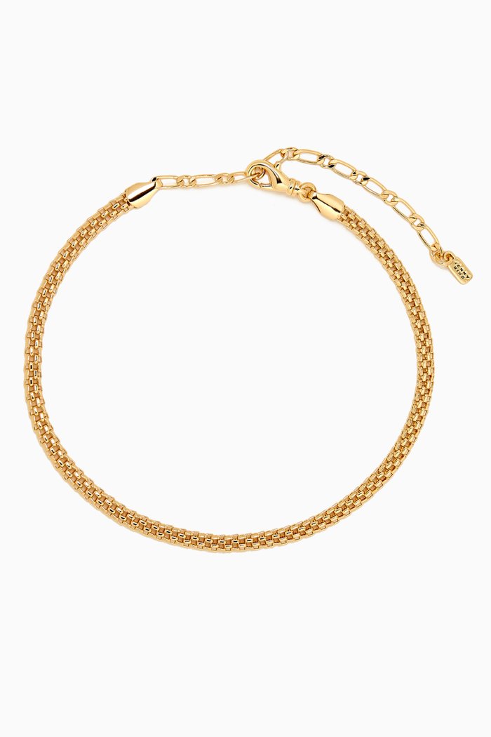 

Maren Anklet in Brass, Gold