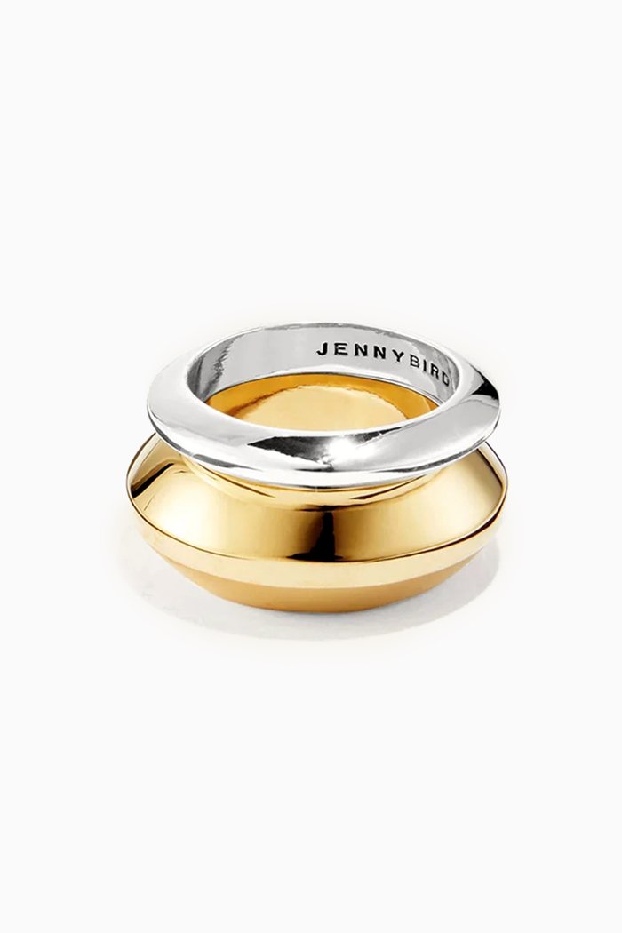 

Toni Ring Set in Brass, Multicolour