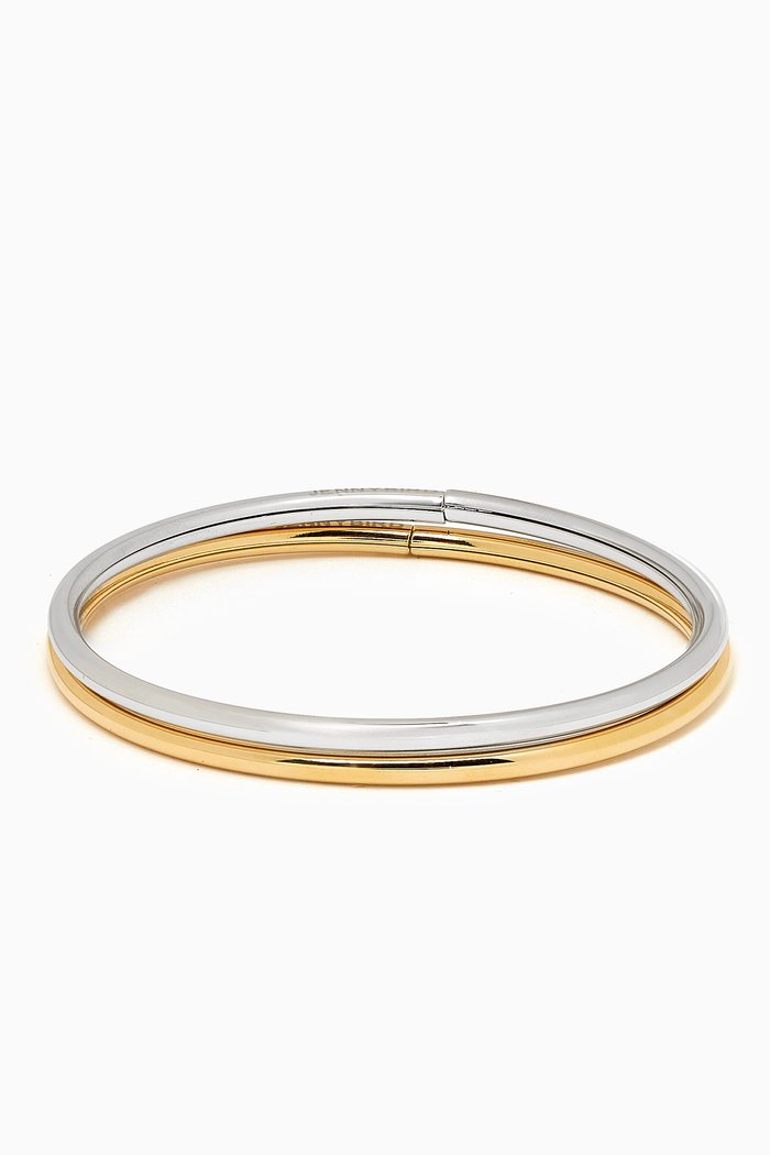 

Dane Bangle Set of 2 in Brass, Multicolour
