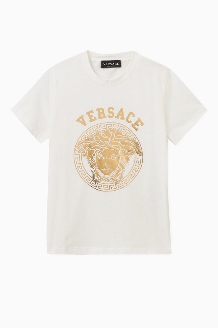

Logo-print T-shirt in Cotton, White