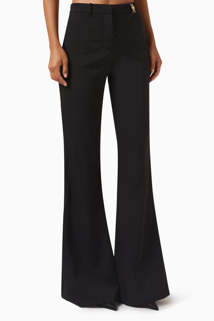 

Medusa '95 Flared Pants in Wool-blend, Black