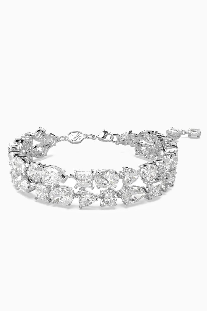 

Mesmera Bracelet in Rhodium-plated Metal, Silver