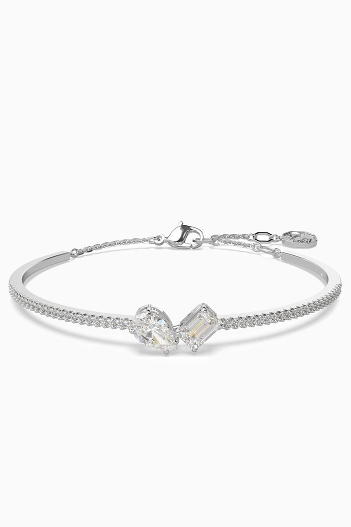 

Mesmera Moi et Toi Bracelet in Rhodium-plated Metal, Silver