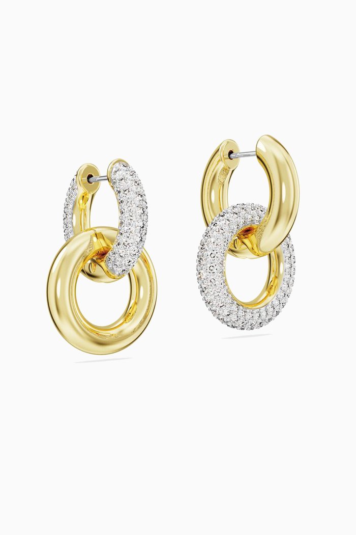 

Dextera Hoop Earrings in Gold-plated Metal