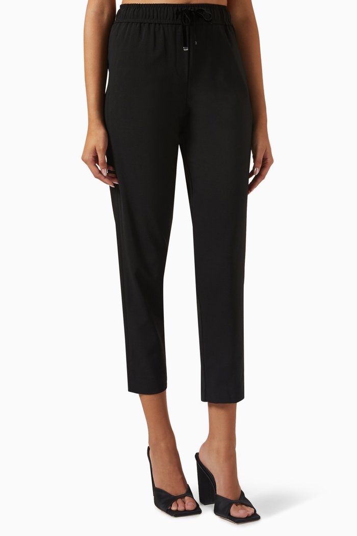 

Enfasi Tapered Pants in Wool-blend, Black