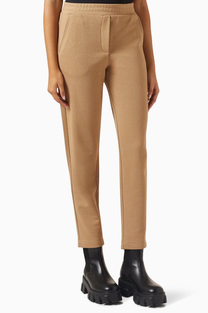 

Ufficio Pants in Cotton-rich Blend, Brown