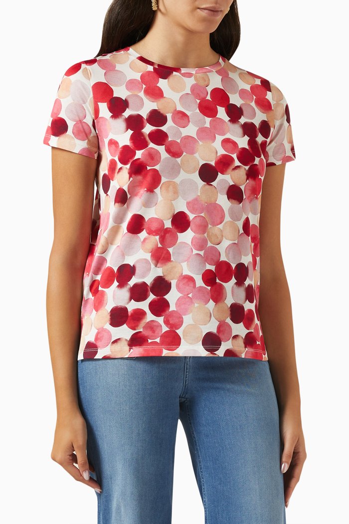 

Rapallo T-shirt in Cotton Jersey, White