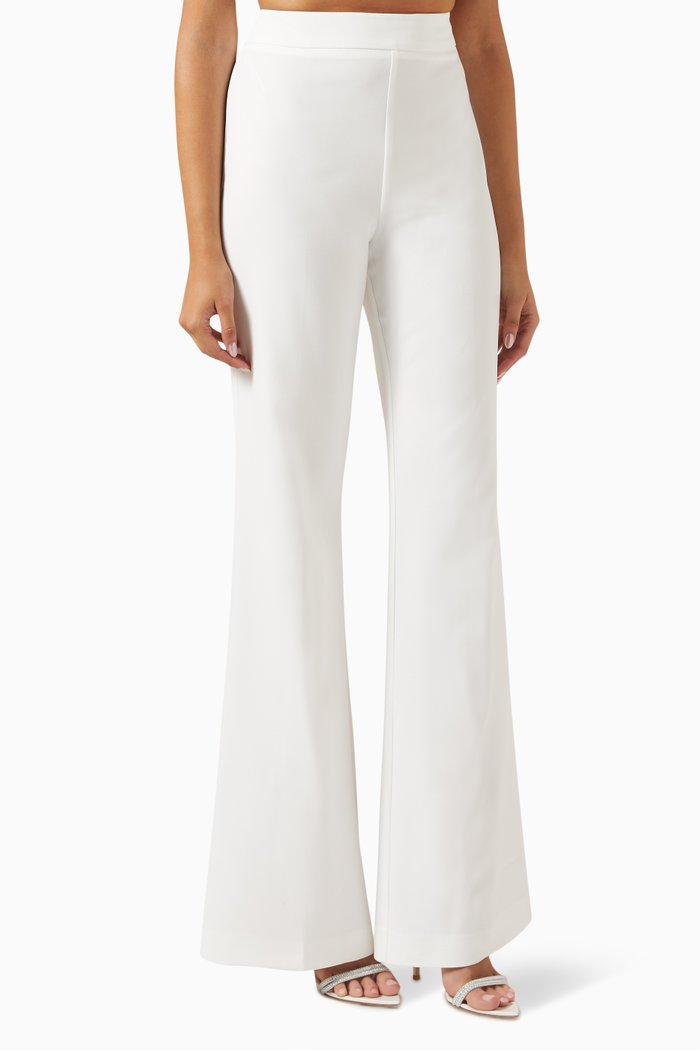 

Jill Pants in Crepe, White