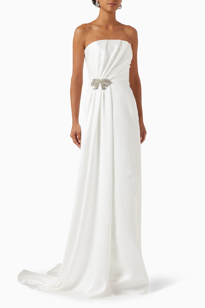 

Darling Dress in Crepe, White