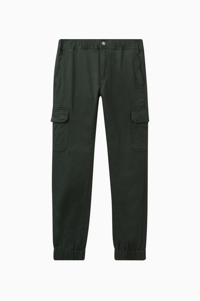 

Slim-fit Cargo Pants, Green