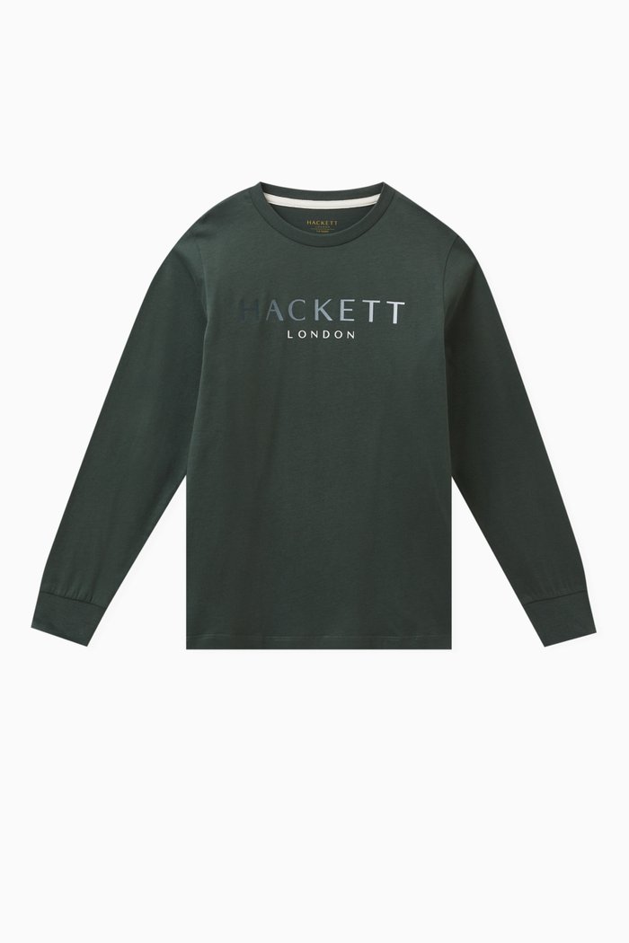 

Logo-print T-shirt in Cotton-jersey, Green